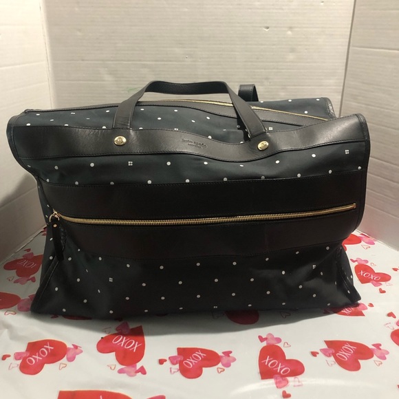 Large Kate Spade Polka Dot Travel Bag 
20 inches long  x 12 inches height - Picture 1 of 10